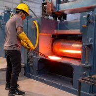 Cross rolling for uniform strength